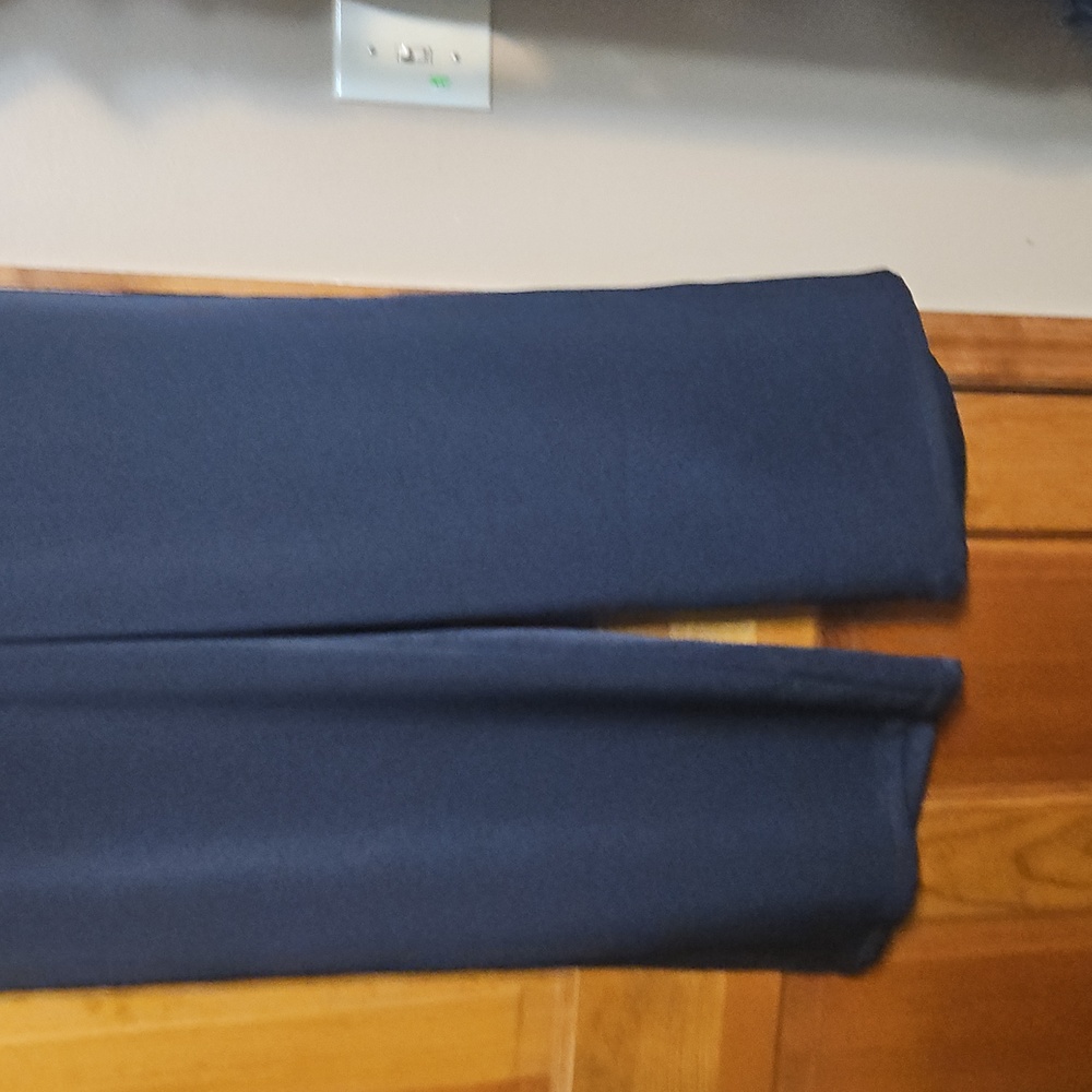 Vince Sidestripe Satin Low-Rise Wide-Leg Black Pants-NWT - Picture 3 of 11